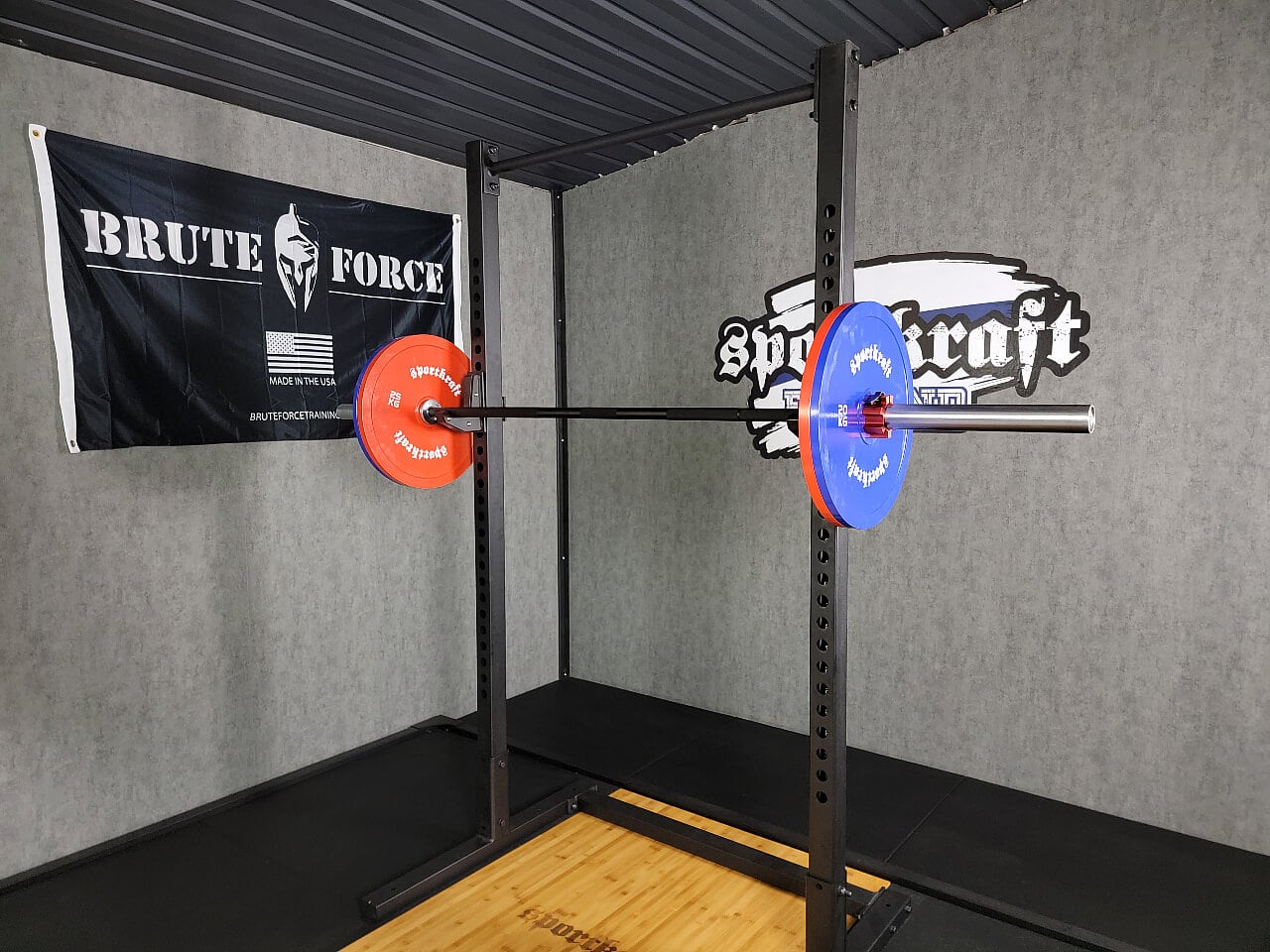 SportKraft Basic half rack 1