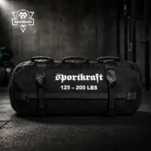 SportKraft Hiekkasäkki kahvoilla X-Large