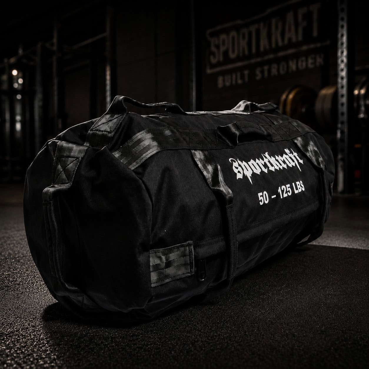 SportKraft Hiekkasäkki kahvoilla X-Large kuntosalilla