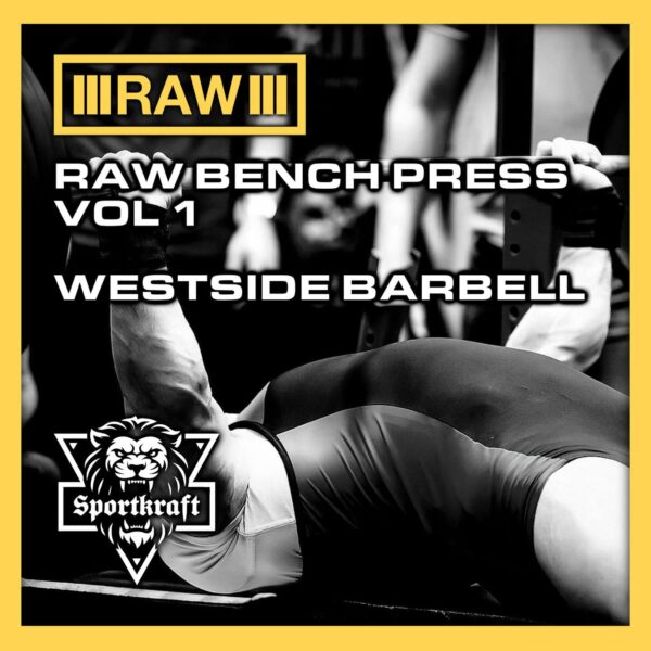 Raw Bench Press vol 1 penkkipunnerrus ohjelma raakapenkki Westside Barbell konjugaatiometodi