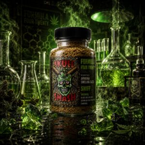 Skull Smash Hajusuola Herb formula four twenty yrttinen hajusuola amerikkalainen ammoniakki