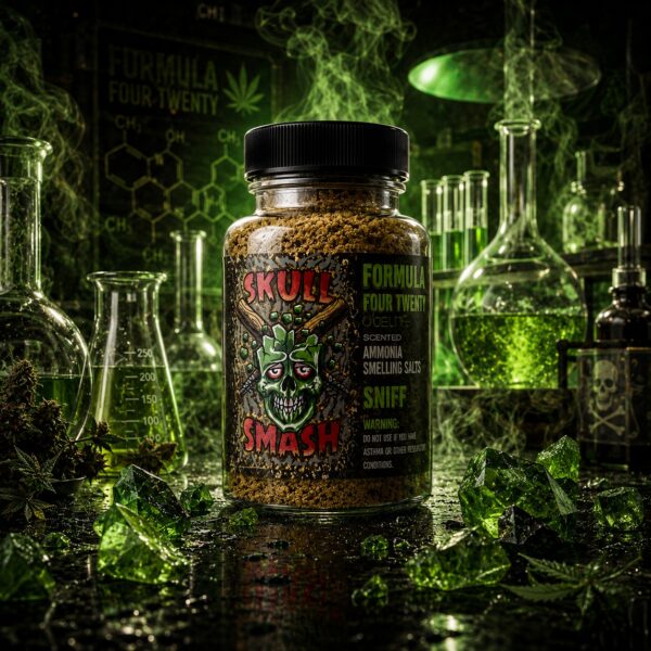 Skull Smash Hajusuola Herb formula four twenty yrttinen hajusuola amerikkalainen ammoniakki