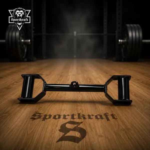 SportKraft PRO lapiokahva pyörivillä kahvoilla taljakahva otevoima kuntosali