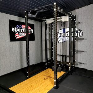 SportKraft Premium Power Rack jatkolla, K229cm S120cm