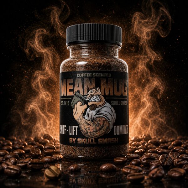 Skull Smash Hajusuola Coffee mean mug kahvinmakuinen voimahajusuola amerikkalainen ammoniakki