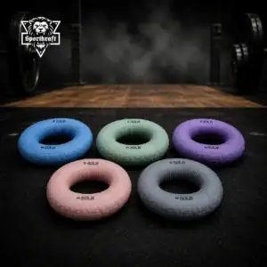 SportKraft Grip Ring otevoimarengas vastukset sormivoima kuntosali