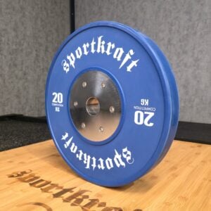 SportKraft Deluxe kilpabumper levypaino hajuton kumi IWF-standardi ±10g