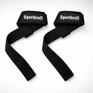 Sportkraft - Salimarkku Oy 28 Mustat vetoremmit puuvillaa SportKraft